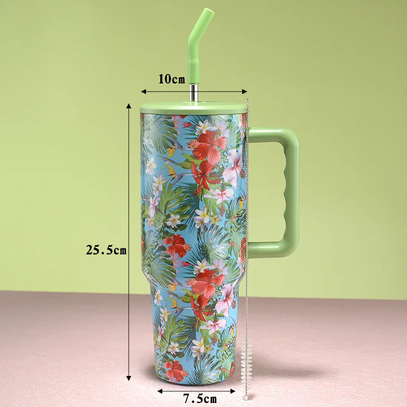 Tumbler New 1200ML 40oz  With Handle Personalized Custom Engraved