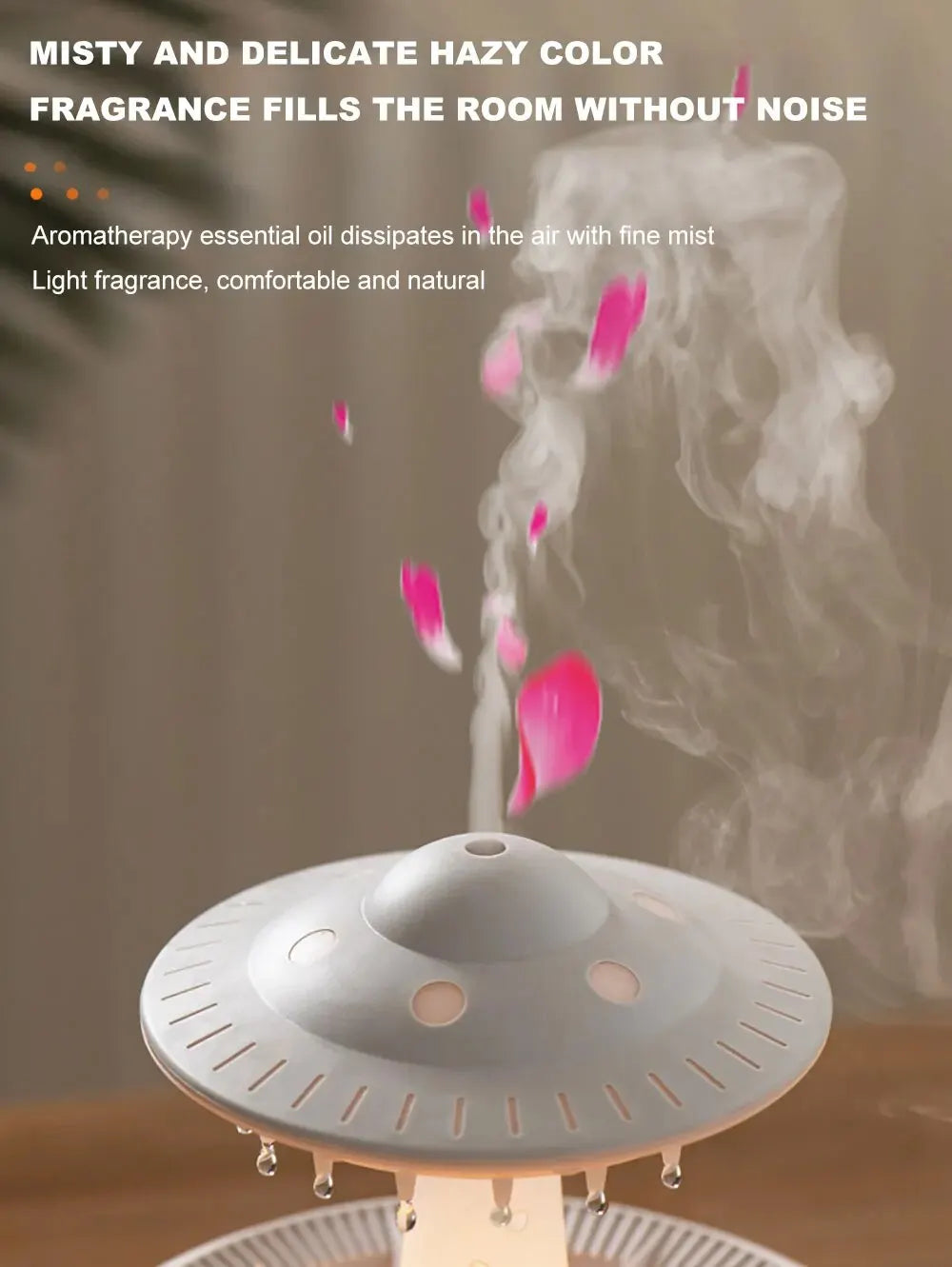 Aierwill ufo Air Humidifier Ultrasonic Aromatherapy Diffuser